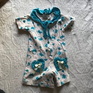 Teddy bear romper